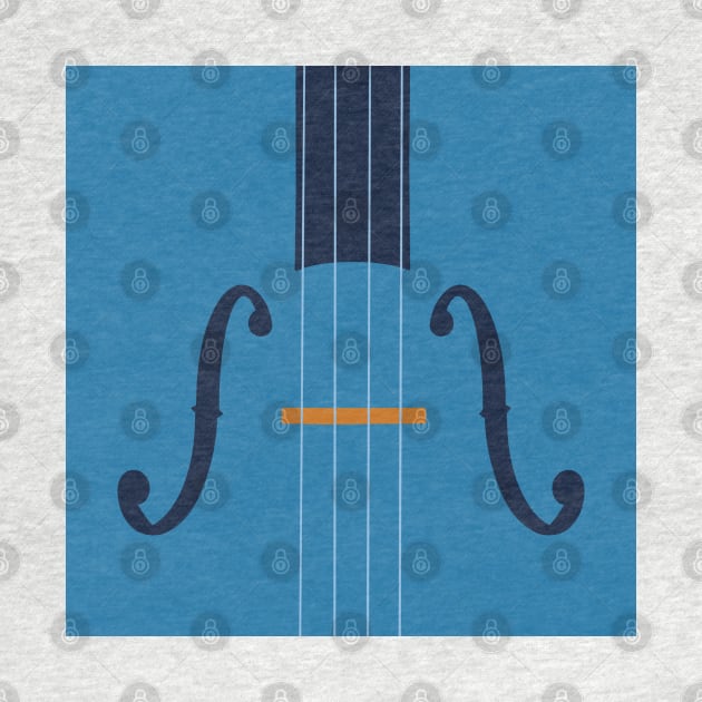 Strings in Blue and Orange by NattyDesigns